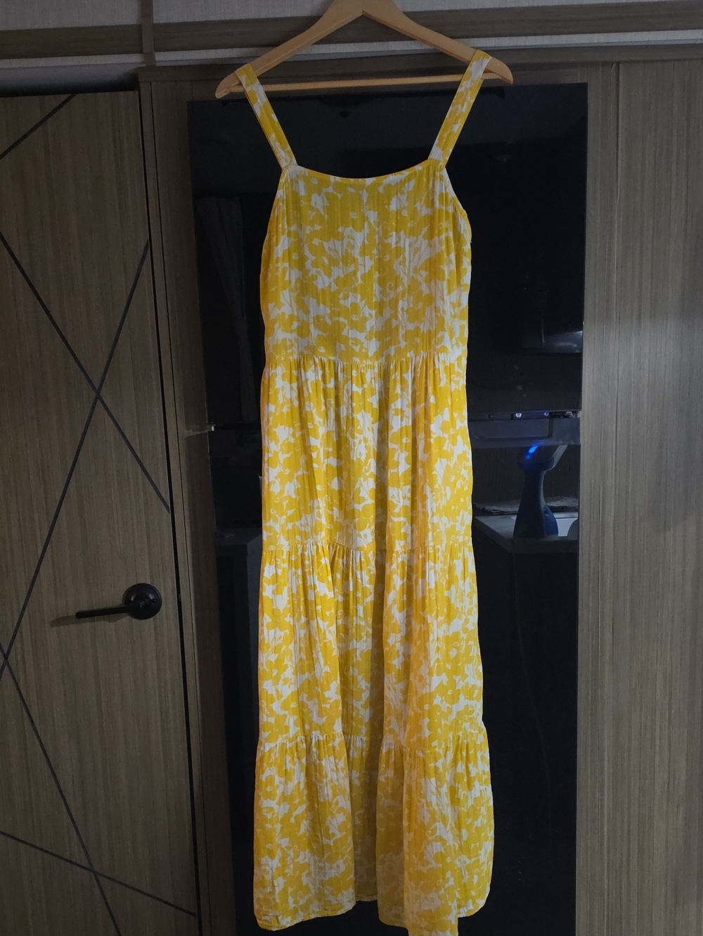 💛100% CRINKLE COTTON", MAXI/MIDI DRESS BY " SONOMA" 💛